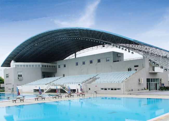 郑州游泳馆网架